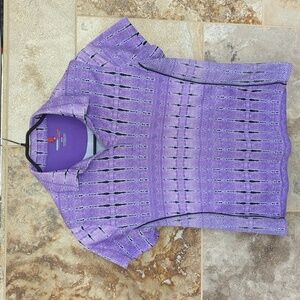 Medium Purple Grand Slam Shirt Golf Tennis Activewear Athleisure Athletic